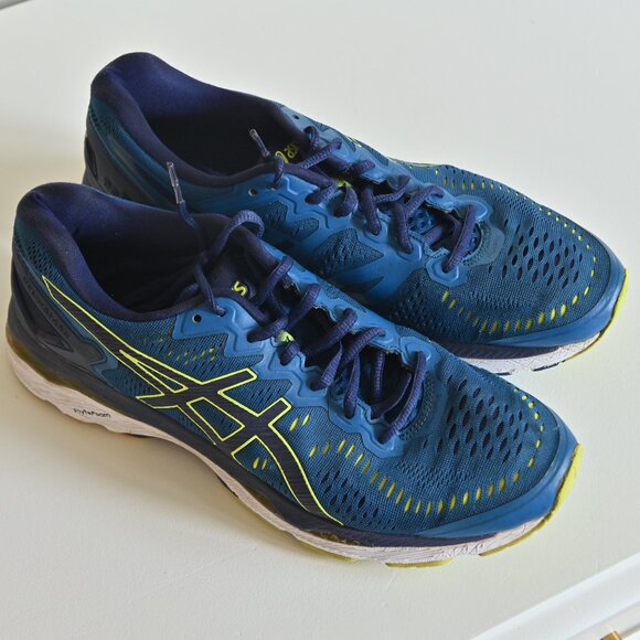 ASICS GEL-Kayano FlyteFoam Dynamic Duomax IGS Running Blue Sneakers Size US 9.5 main image 14